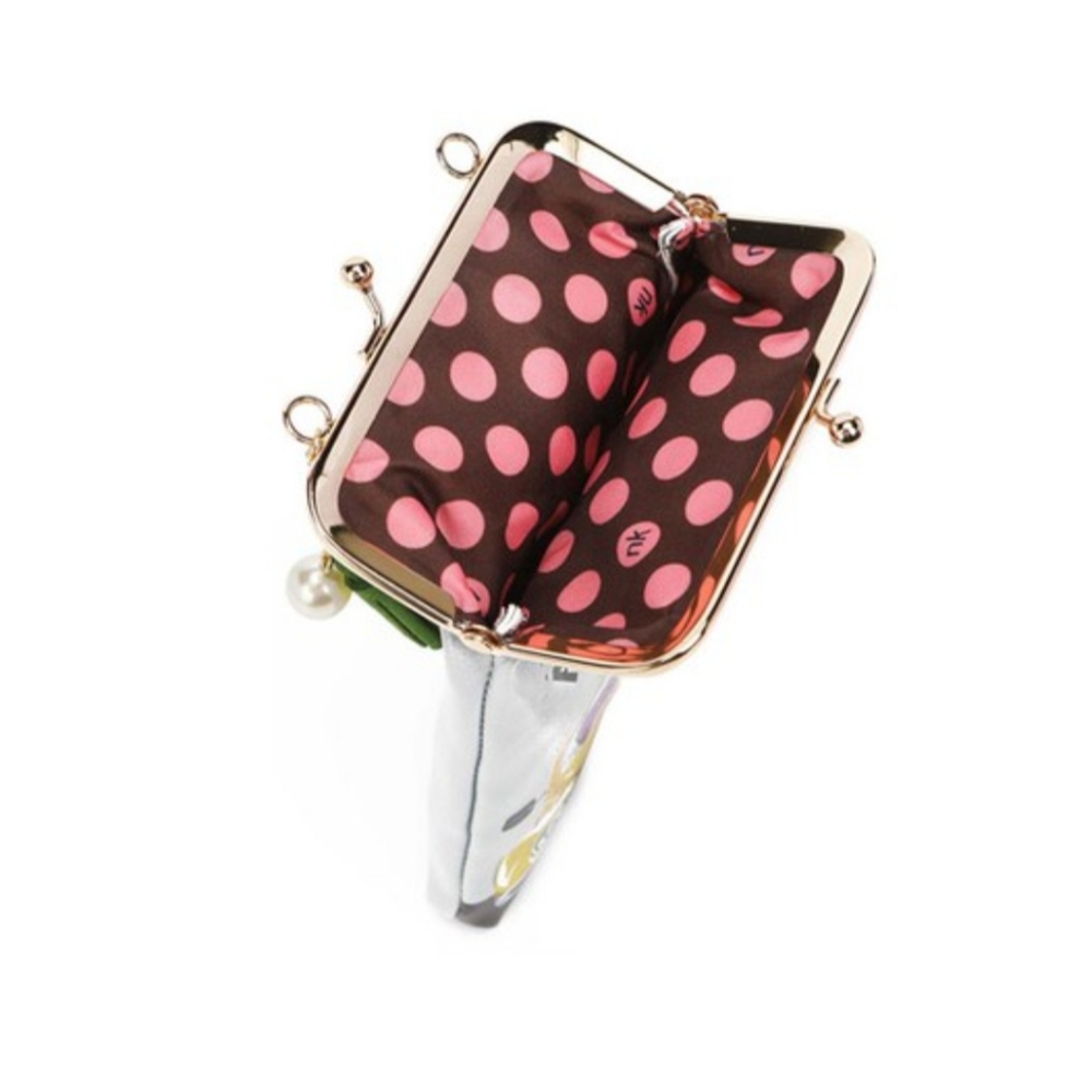 Nikky by Nicole Lee Phone & Sunglass Purse Accessory Bag "Fun Begins" Crossbody - Picture 5 of 7